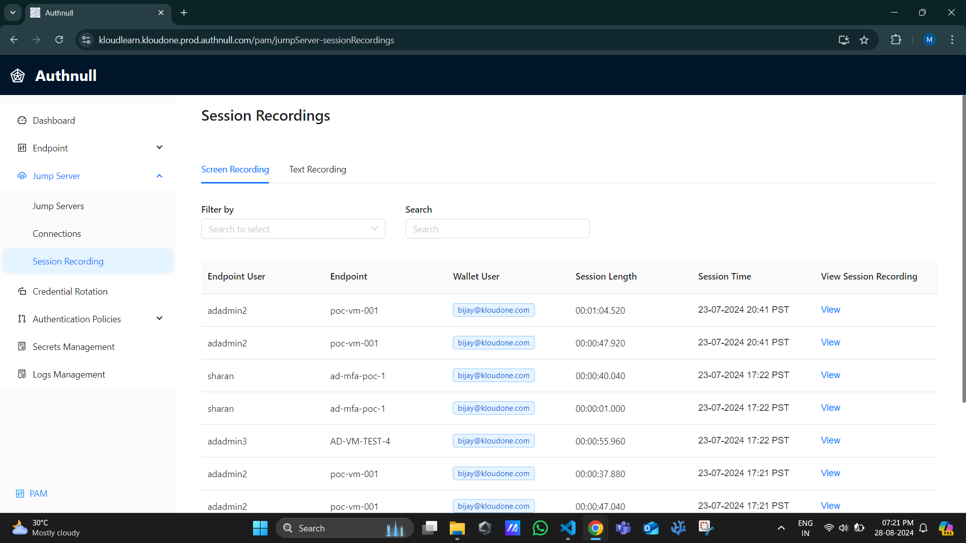 How to Create Jump Servers and Connections? | AuthNull Help